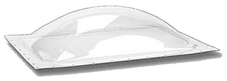 Specialty Recreation Rectangle RV Bubble Dome Skylight 14 x 22